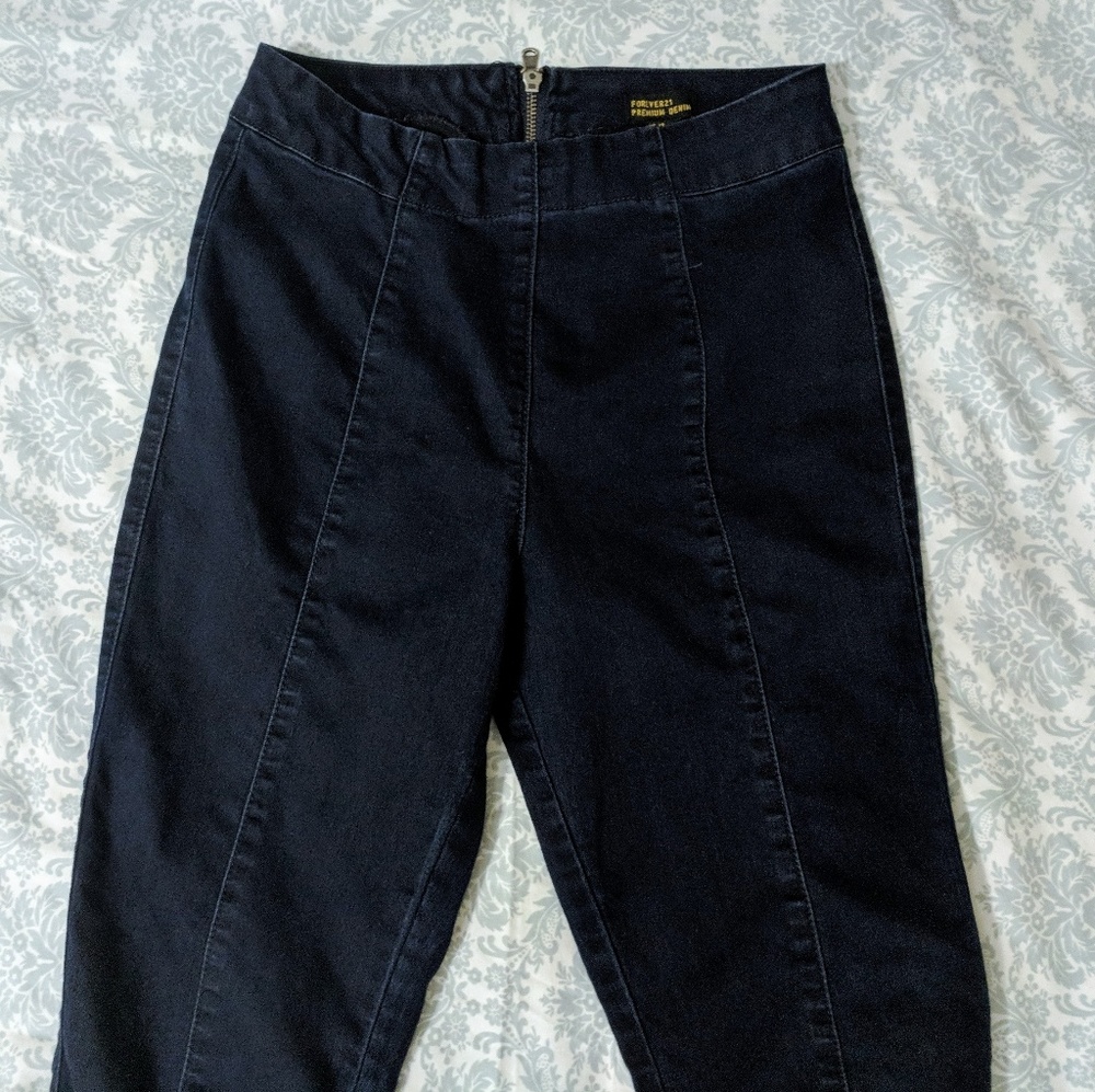 Forever 21 high waist skinny jeans sz 28